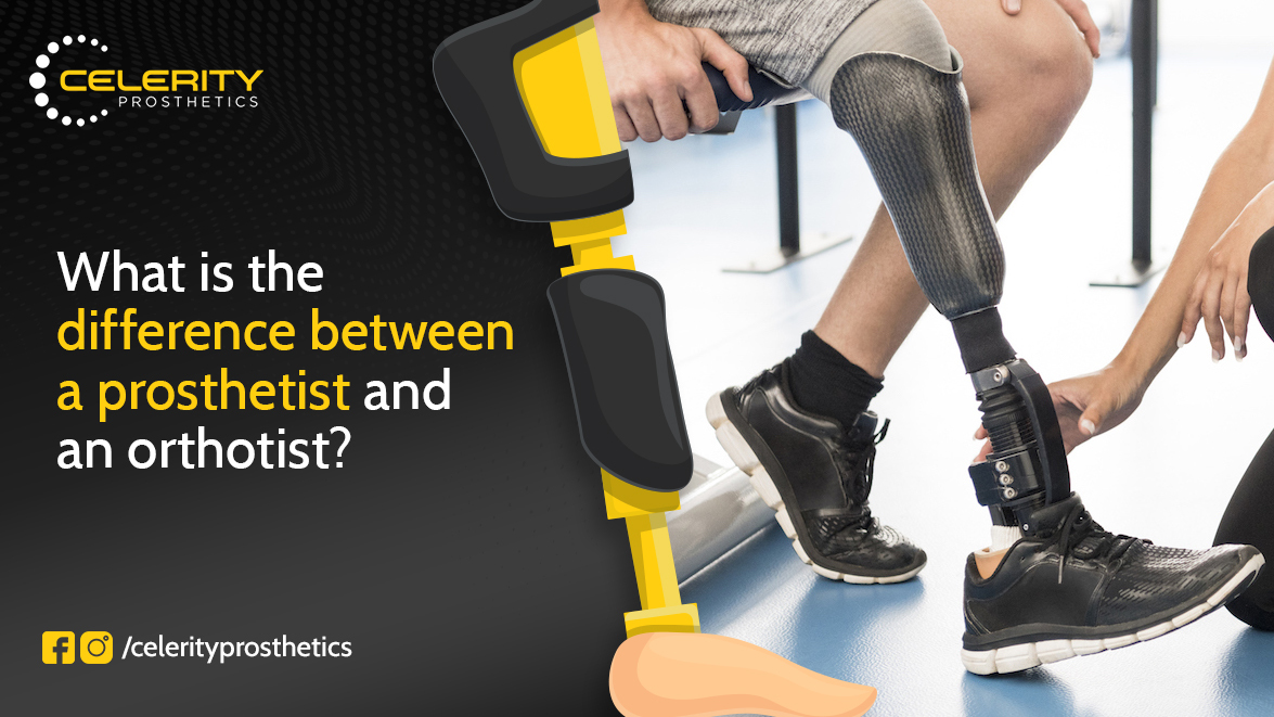 What is the difference between a prosthetist and an orthotist?